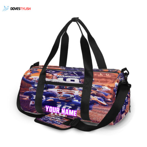 New York Giants Unisex Gift Tee 2024Personalized Name Travel Bag Gym Bag
