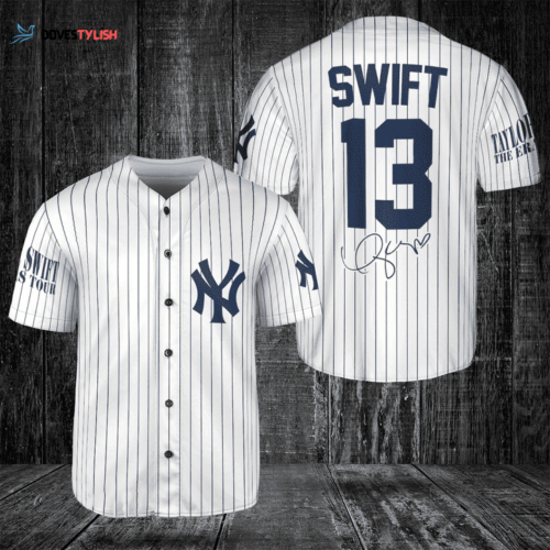 New York Yankees Taylor Swift Fan Baseball Jersey BJ2260