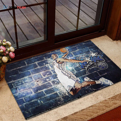 Orlando Magic Dwight Home Decor 2024 Foldable Doormat Indoor Outdoor Welcome Mat Home Decor