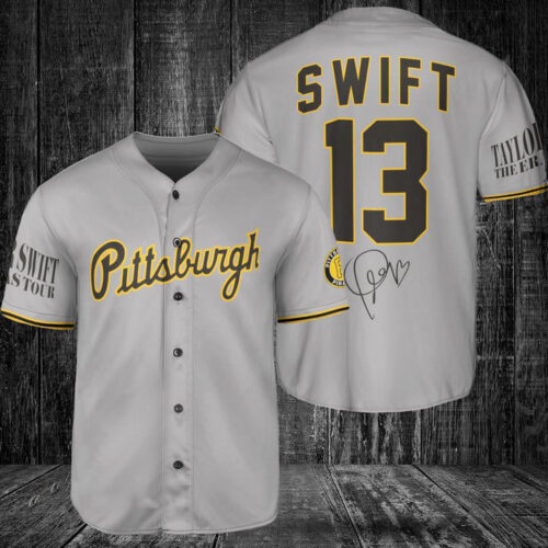 Pittsburgh Pirates Taylor Swift Fan Baseball Jersey BJ2264