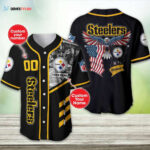 Pittsburgh Steelers Personalized Baseball Jersey