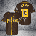 San Diego Padres Taylor Swift Fan Baseball Jersey BJ2266