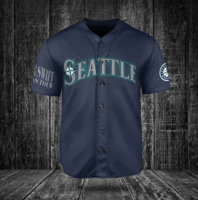 Seattle Mariners Taylor Swift Fan Baseball Jersey BJ2268