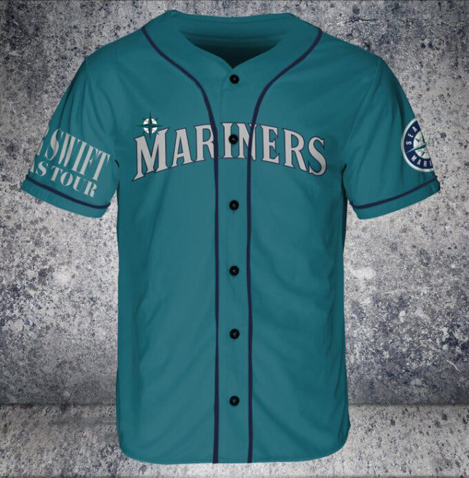 Seattle Mariners Taylor Swift Fan Baseball Jersey BJ2270