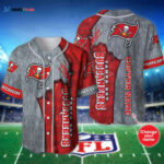 Tampa Bay Buccaneers Personalized Baseball Jersey