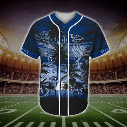 Tennessee Titans Tropical Baseball Jersey