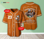 Texas Longhorns Personalized Baseball Jersey