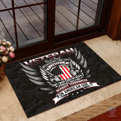 Tmarc Tee US Veteran Doormat