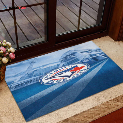 Toronto Blue Jays Russell Bird Home Decor 2024 Foldable Doormat Indoor Outdoor Welcome Mat Home Decor