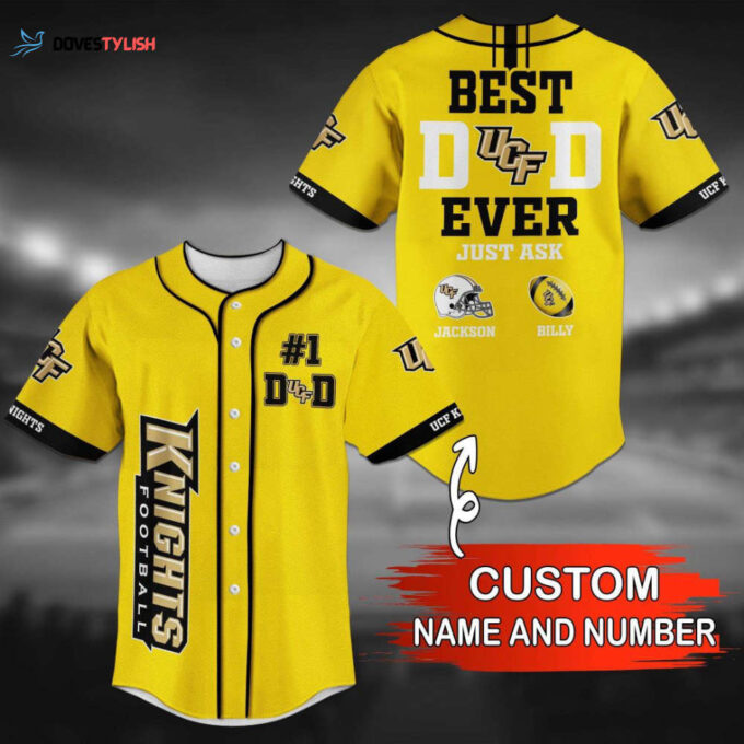 UCF Knights Personalized Baseball Jersey