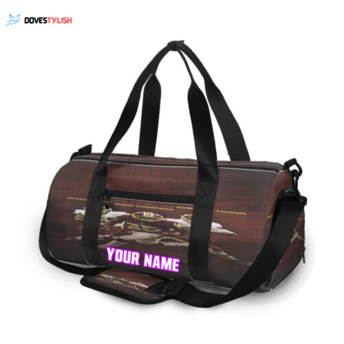 Washington Football Team All Unisex Gift Tee 2024Personalized Name Travel Bag Gym Bag