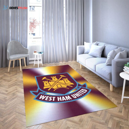 West Ham United Carpet Living Room Rugs Doormat 10