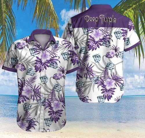 Deep Purple Hawaii Shirt Gift For Men And Women