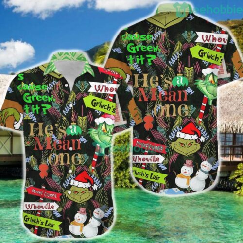 Grinch Hawaii Shirt Gift For Men And Women