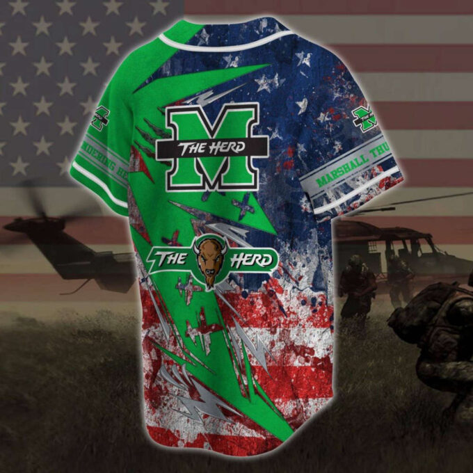 Marshall Thundering Herd Baseball Jersey