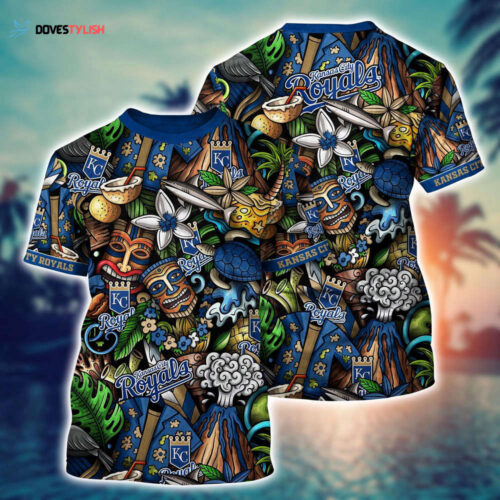 MLB Los Angeles Dodgers 3D T-Shirt Sunset Symphony For Fans Sports