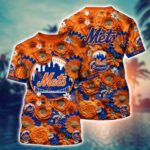 MLB New York Mets 3D T-Shirt Game Changer For Sports Enthusiasts