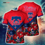 MLB Philadelphia Phillies 3D T-Shirt Masterpiece For Sports Enthusiasts