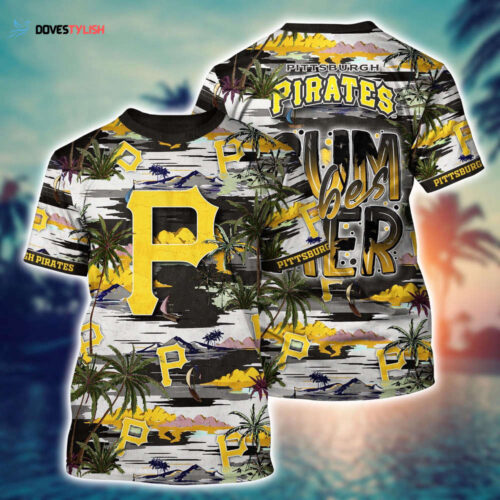 MLB Pittsburgh Pirates 3D T-Shirt Aloha Grand Slam For Fans Sports