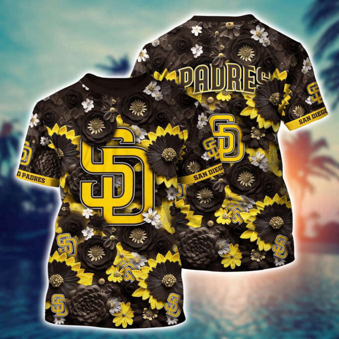 MLB San Diego Padres 3D T-Shirt Game Changer For Sports Enthusiasts