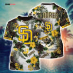 MLB San Diego Padres 3D T-Shirt Glamorous Tee For Sports Enthusiasts