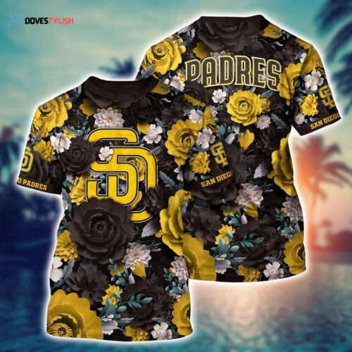 MLB San Diego Padres 3D T-Shirt Adventure Vogue For Sports Enthusiasts