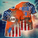 MLB San Francisco Giants 3D T-Shirt Chic in Aloha For Fans Sports