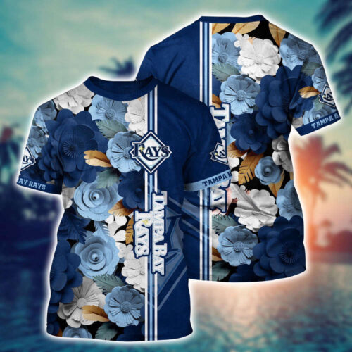 MLB Tampa Bay Rays 3D T-Shirt Tropical Twist For Fans Sports