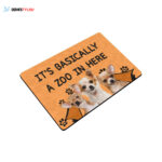 A Zoo In Here Chihuahua Easy Clean Welcome DoorMat