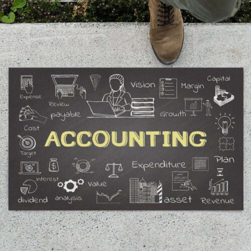 Accountant Accounting Funny Indoor And Outdoor Doormat Warm House Gift Welcome Mat Birthday Gift For Accountant