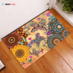 Amazing Butterfly Doormat Welcome Mat Housewarming Gift Home Decor Funny Doormat Best Gift Idea For Family