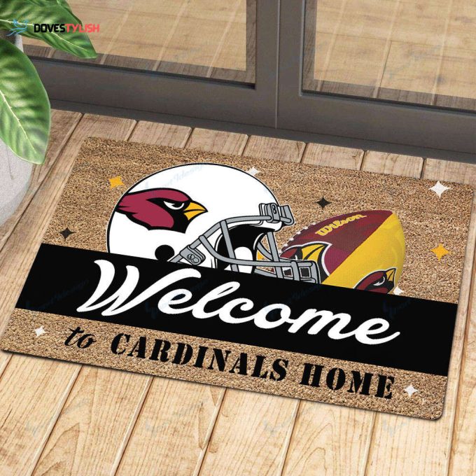 Arizona Cardinals Doormat Home Decor 2024