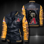 Arizona Diamondbacks Leather Bomber Jacket