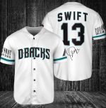 Arizona Diamondbacks Taylor Swift Fan Baseball Jersey Gift for Men Dad