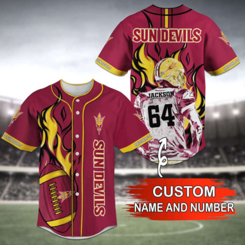 Arizona State Sun Devils Baseball Jersey Personalized 2023