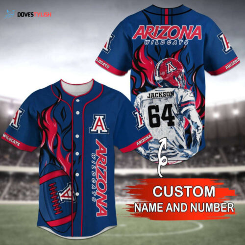 Arizona Wildcats Baseball Jersey Personalized 2023
