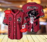 Atlanta Falcons Baseball Jersey Personalized