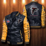 Atlanta Falcons Leather Bomber Jacket