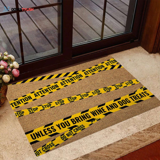 Attention Easy Clean Welcome DoorMat