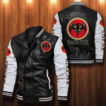 Bacardi Leather Bomber Jacket