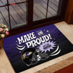 Baltimore Ravens Doormat Home Decor 2024