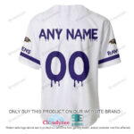 Baltimore Ravens Personalized Baseball Jersey