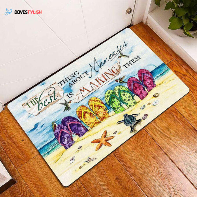 Beach Easy Clean Welcome DoorMat