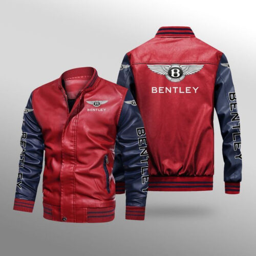 Bentley Leather Bomber Jacket