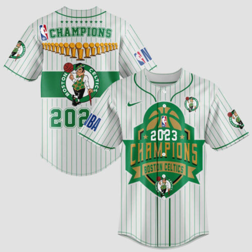 Boston Celtics Baseball Jersey Custom For Fans