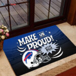 Buffalo Bills Doormat Home Decor 2024