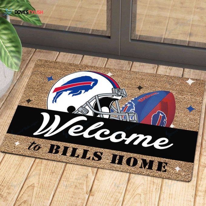 Buffalo Bills Doormat Home Decor 2024