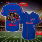 Buffalo Bills Personalized Baseball Jersey