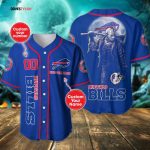 Buffalo Bills Personalized Baseball Jersey Gift for Men Dad