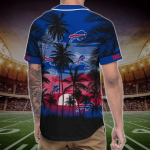 Buffalo Bills Tropical Baseball Jersey